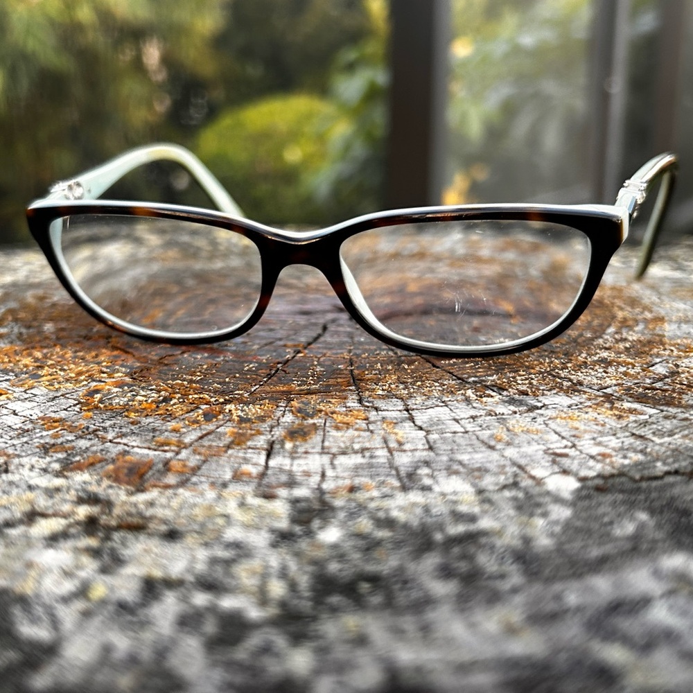 Tiffany & Co. Reading Glasses TF 2051-B 8134 50106 Black Blue Frames